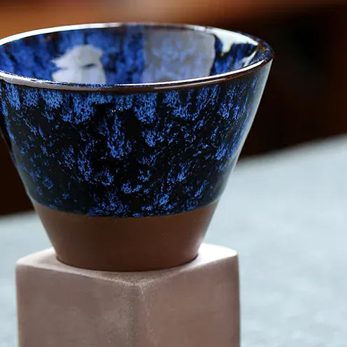 lapis jap pottery cup